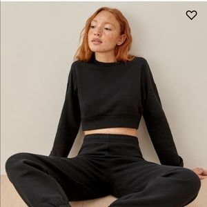 Reformation Hunter Crop Sweater